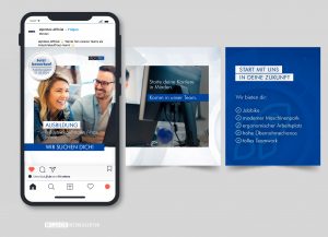 elprotec Vorlagen für Social Media Werbung Karriere in Minden Jobs Jobbike